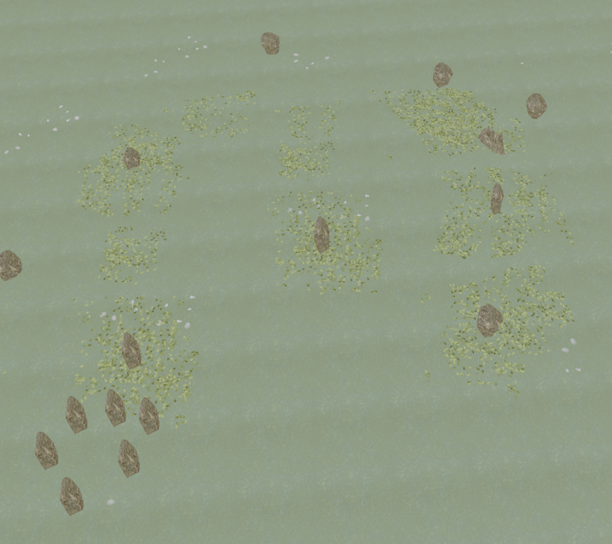 E-Shape reef simulation environment