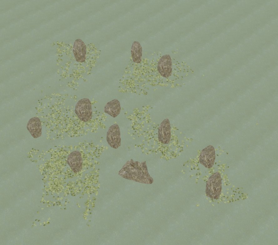 K-Shape reef simulation environment