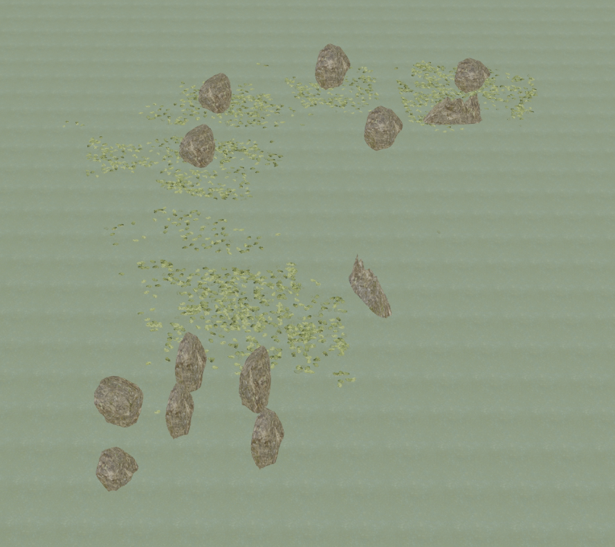 L-Shape reef simulation environment
